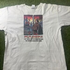 Funny Hunter Graphic Tee (XL)‎